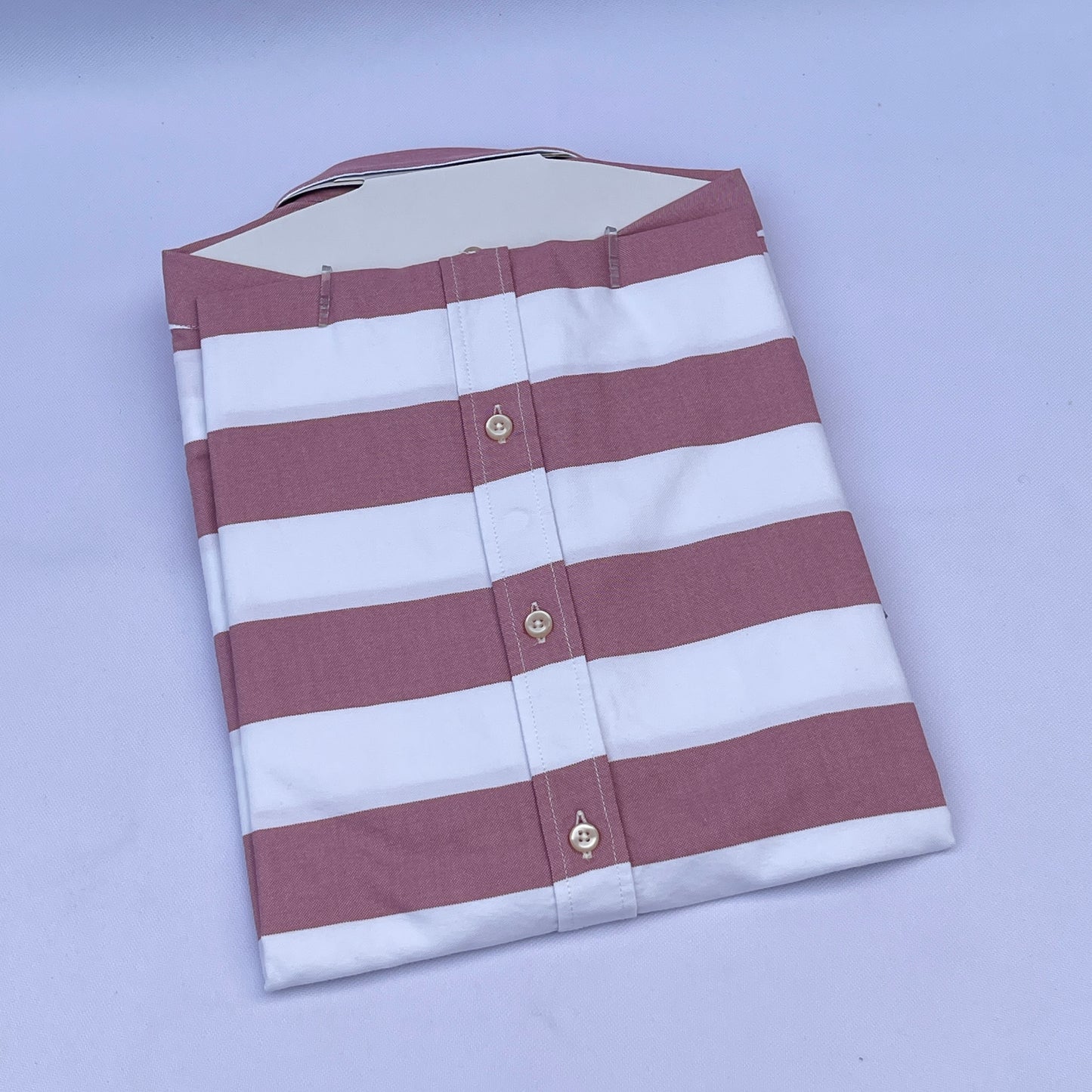 Pink Classic Oxford Custom Fit Short Sleeve