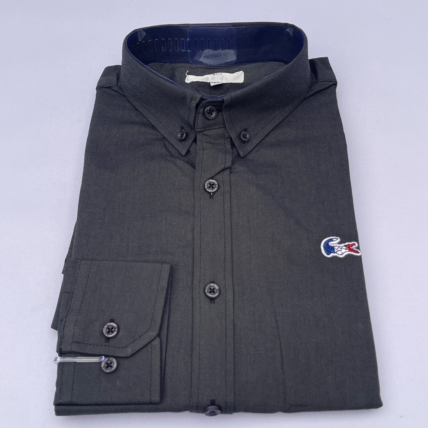 Men Custom Fit Midnight Oxford Shirt -LA5