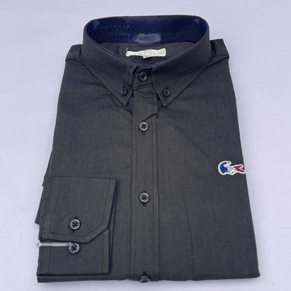 Men Custom Fit Midnight Oxford Shirt -LA5