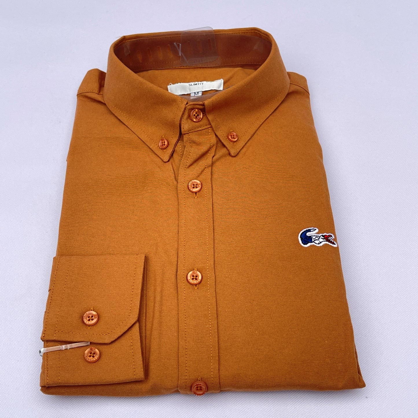 Men Custom Fit Amber Oxford Shirt