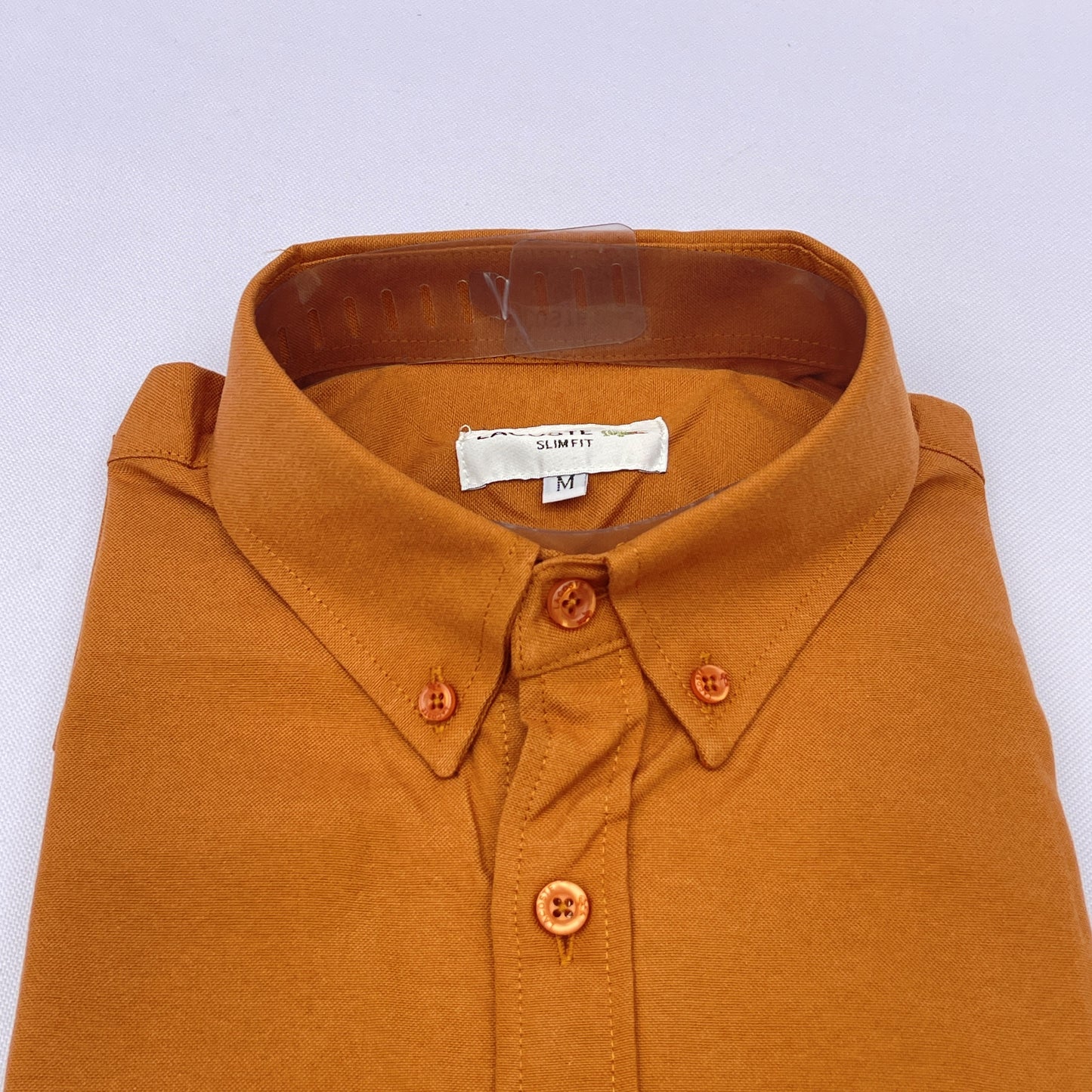 Men Custom Fit Amber Oxford Shirt