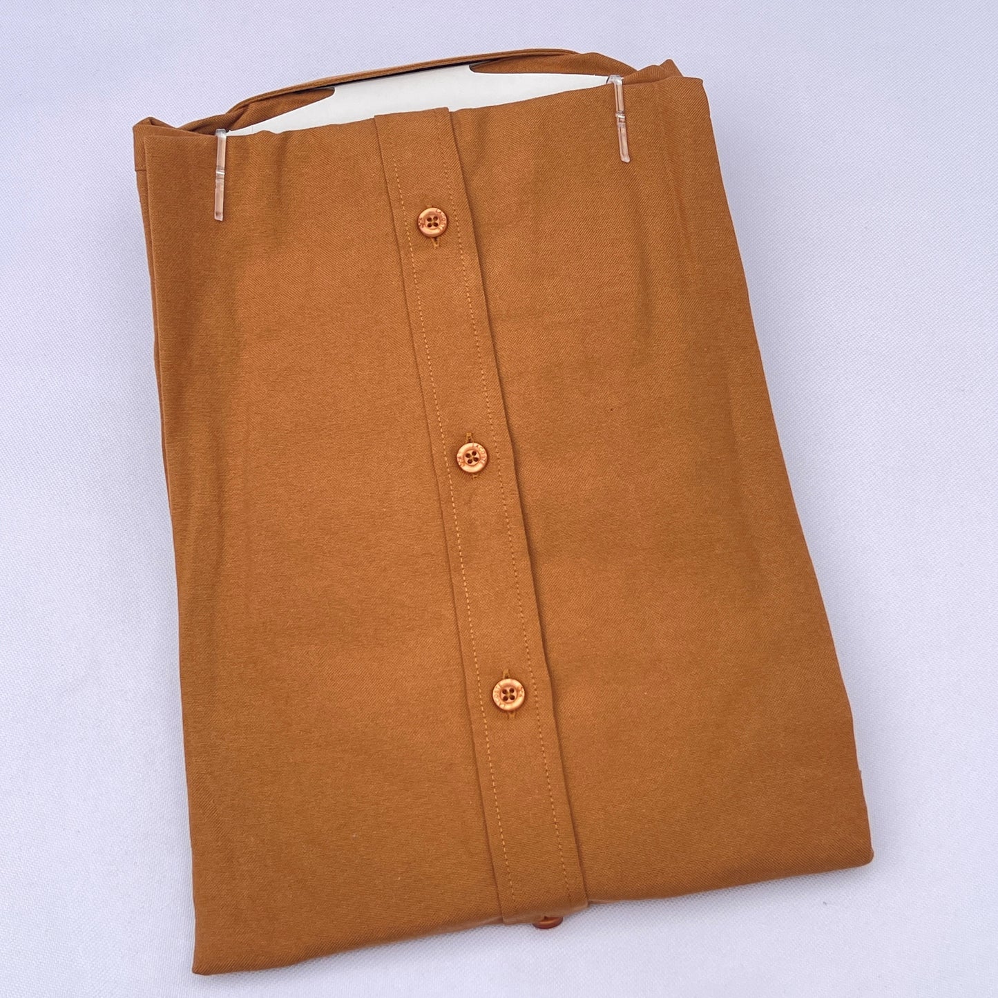 Men Custom Fit Amber Oxford Shirt