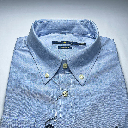 Men's Custom Fit Blue Long Sleeve -PRL500
