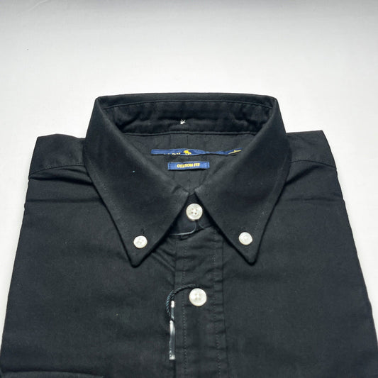 Men's Custom Fit Black Long Sleeve -PRL506