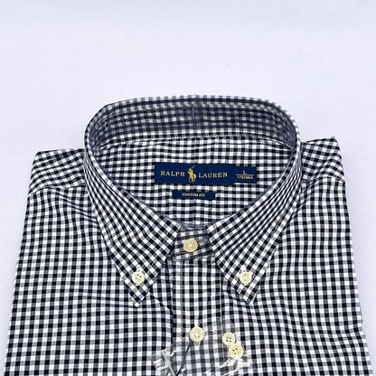 Classic Midnight Check Custom Fit Long Sleeve