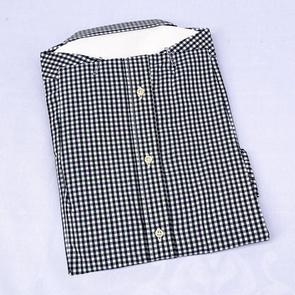 Classic Midnight Check Custom Fit Long Sleeve