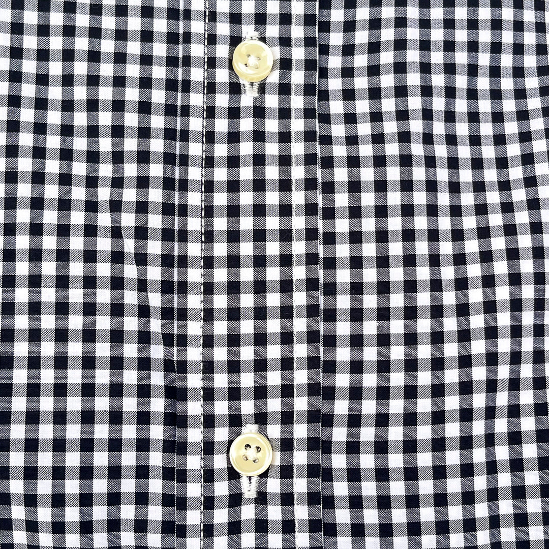 Classic Midnight Check Custom Fit Long Sleeve