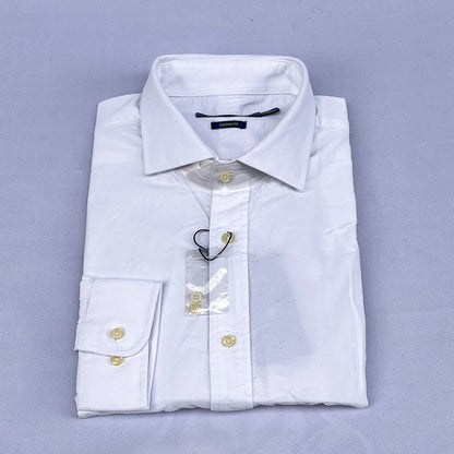 Classic White Custom Fit Long Sleeve