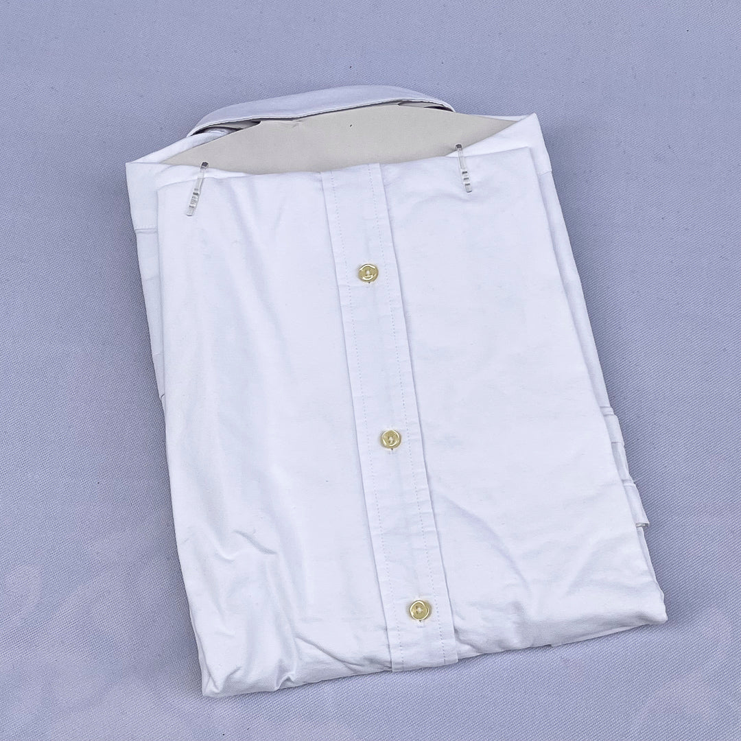 Classic White Custom Fit Long Sleeve