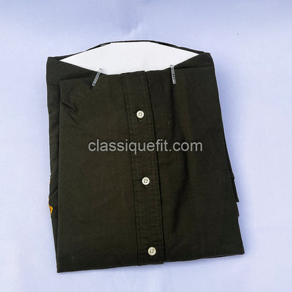 Oliver Custom Fit Oxford Heritage Crest Long Sleeve