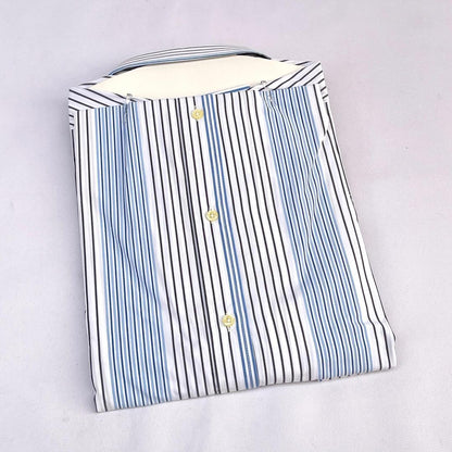 Classic Blue Stripe Long Sleeve