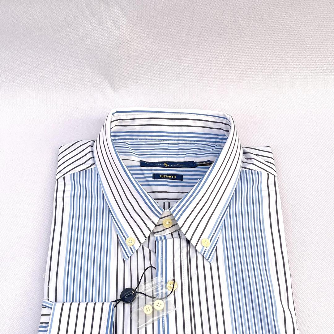 Classic Blue Stripe Long Sleeve