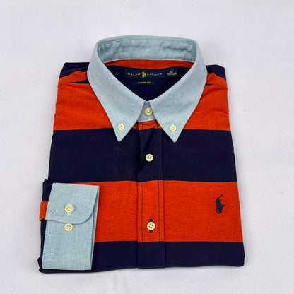 Terracotta Block Custom Fit Long Sleeve