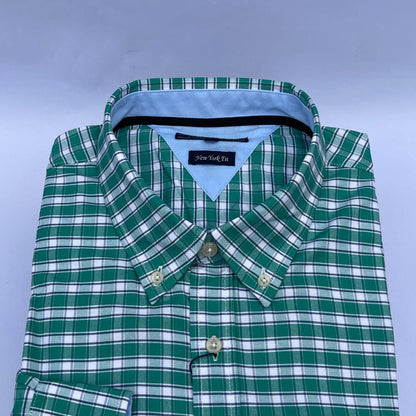 Emerald Mint Oxford Custom Fit Long Sleeve