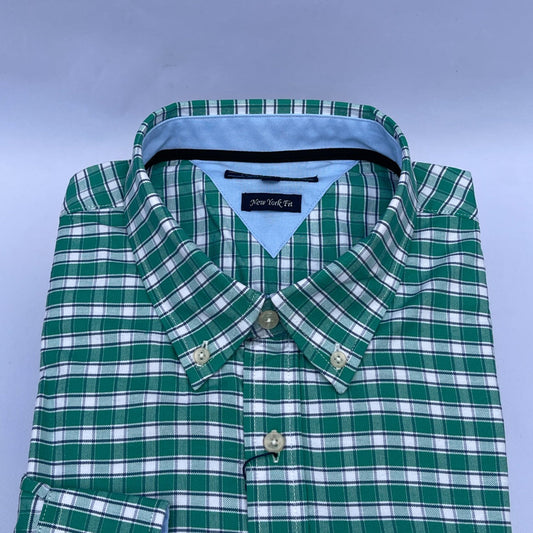 Emerald Mint Oxford Custom Fit Long Sleeve